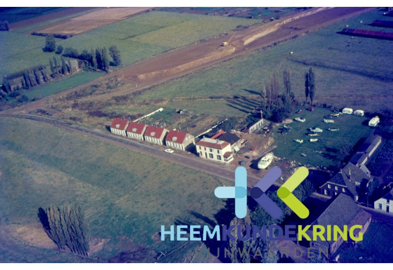 Luchtfoto Tolkamer `sGraven waardese dijk Coll. G.B.Janssen